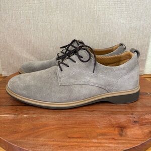 Amberjack Shoes Mens 9.5 The Original Suede Slate Casual Comfort Work Business